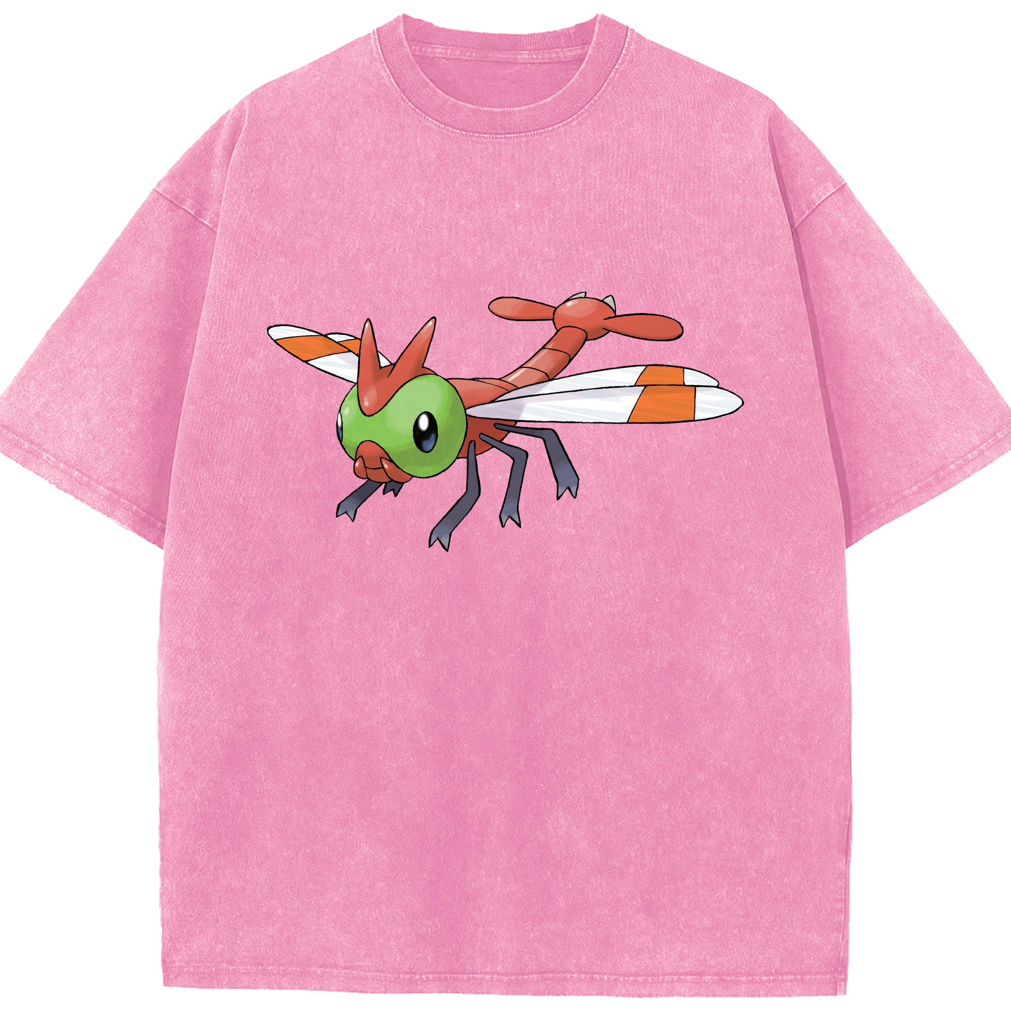 （画像用） ポケットモンスター Pokémon 綿100% ヴィンテージ風 半袖Tシャツ（フロントプリント）